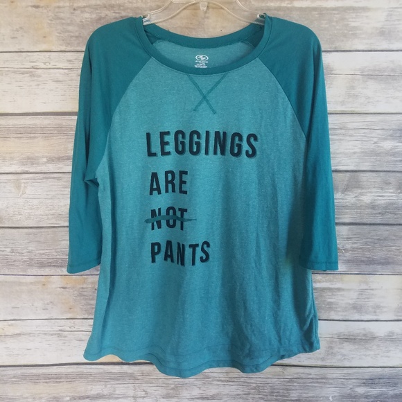 Athletic Works Tops - Athletic Works Graphic Baseball Style Tee Leggings